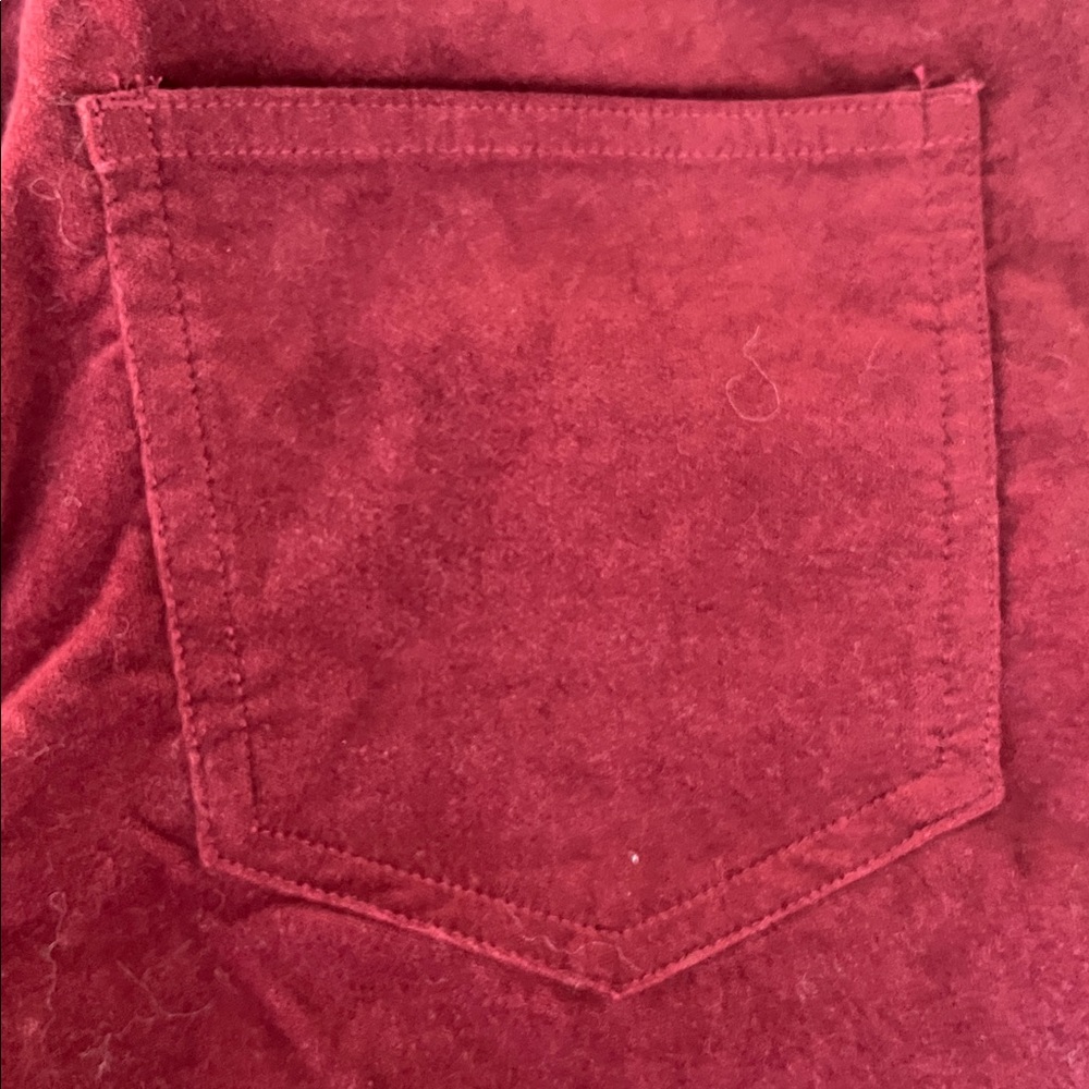 Boden Deep Burgundy Corduroy Pant Petite 12 New - Picture 3 of 4